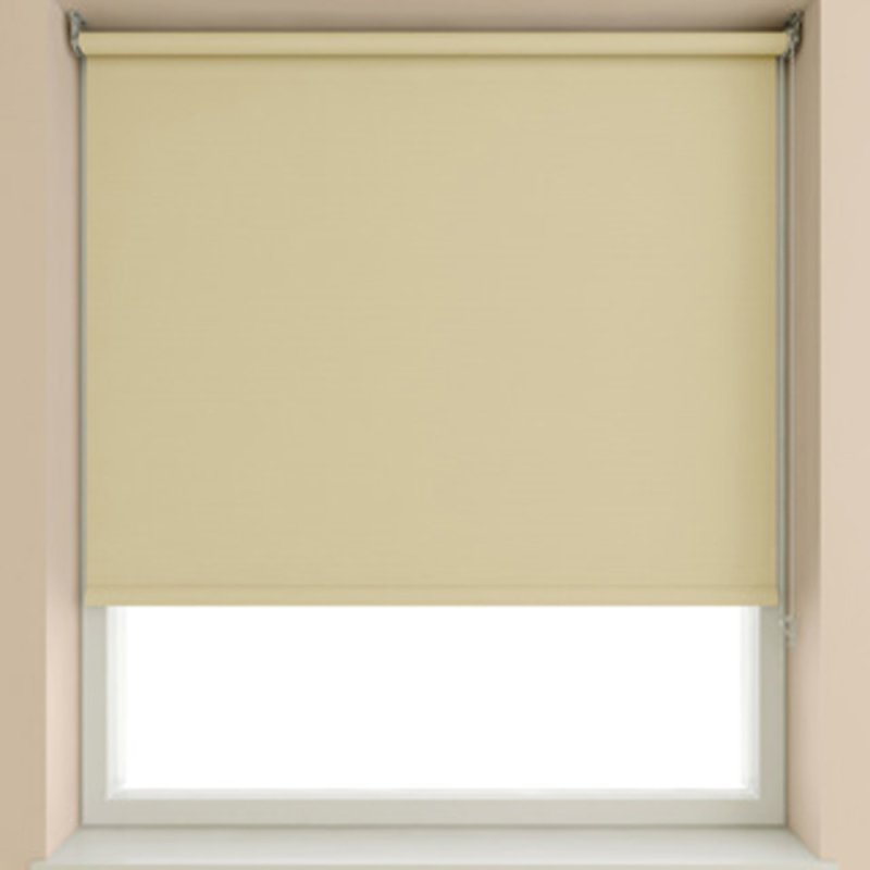 Taupe 120cm Blackout Roller Blind