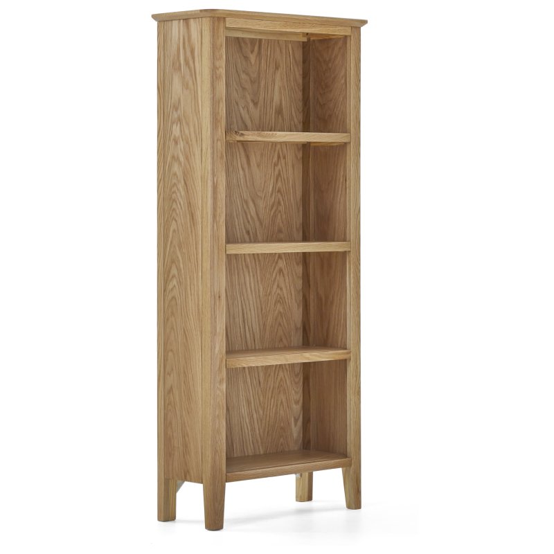 Sand Banks Slim Bookcase on a white background