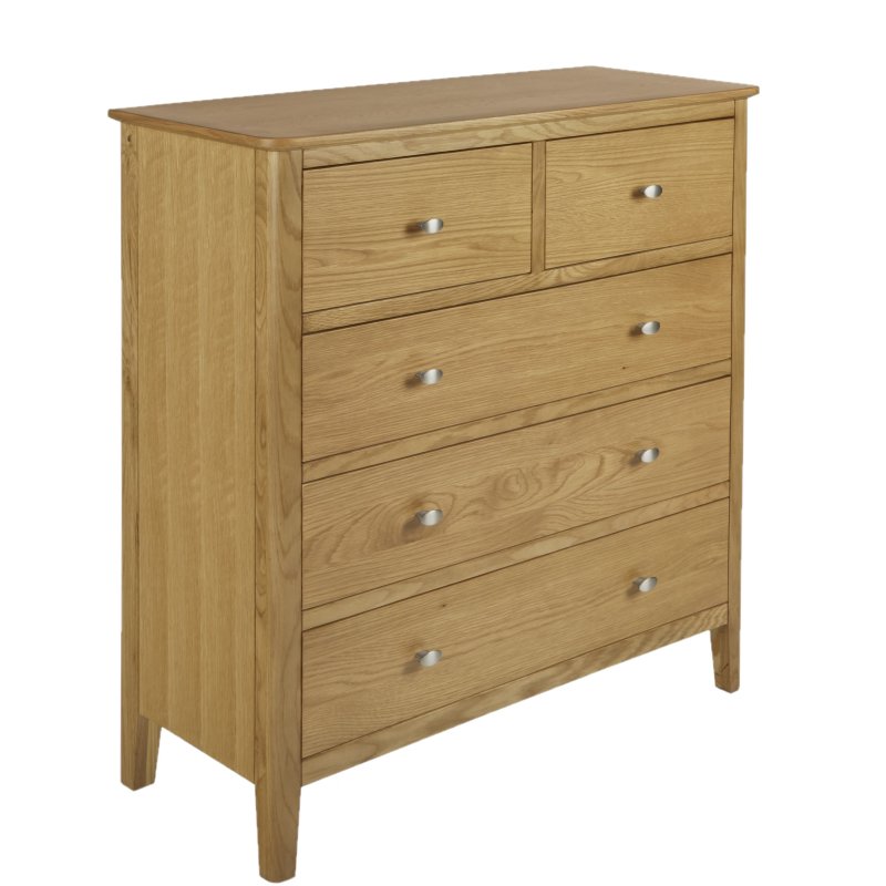 Sand Banks 2 Over 3 Drawer Chest on a white background