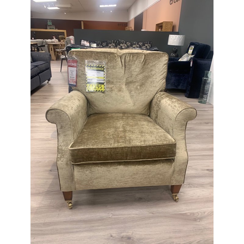 Duresta Duresta Alex Chair in Monach Gold - EX DISPLAY