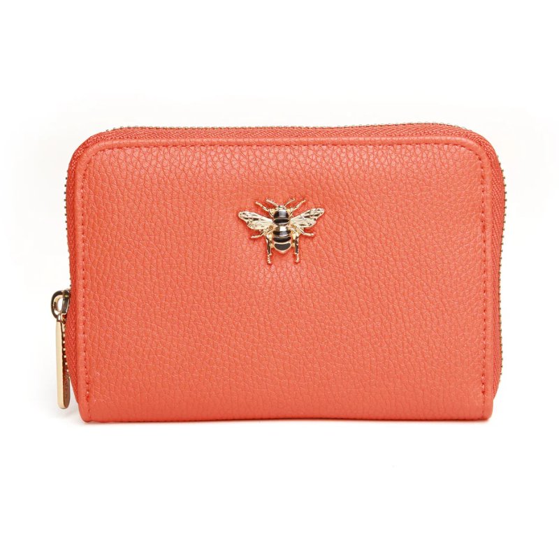 Alice Wheeler Orange Bromley Purse front