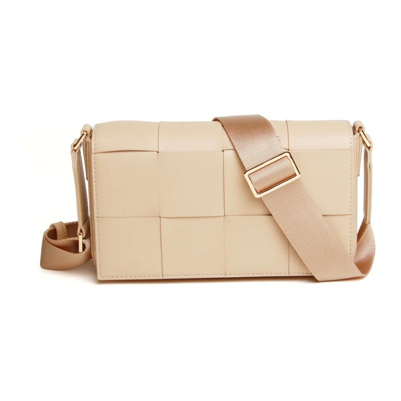 Alice Wheeler Sand Lisbon Crossbody Bag front