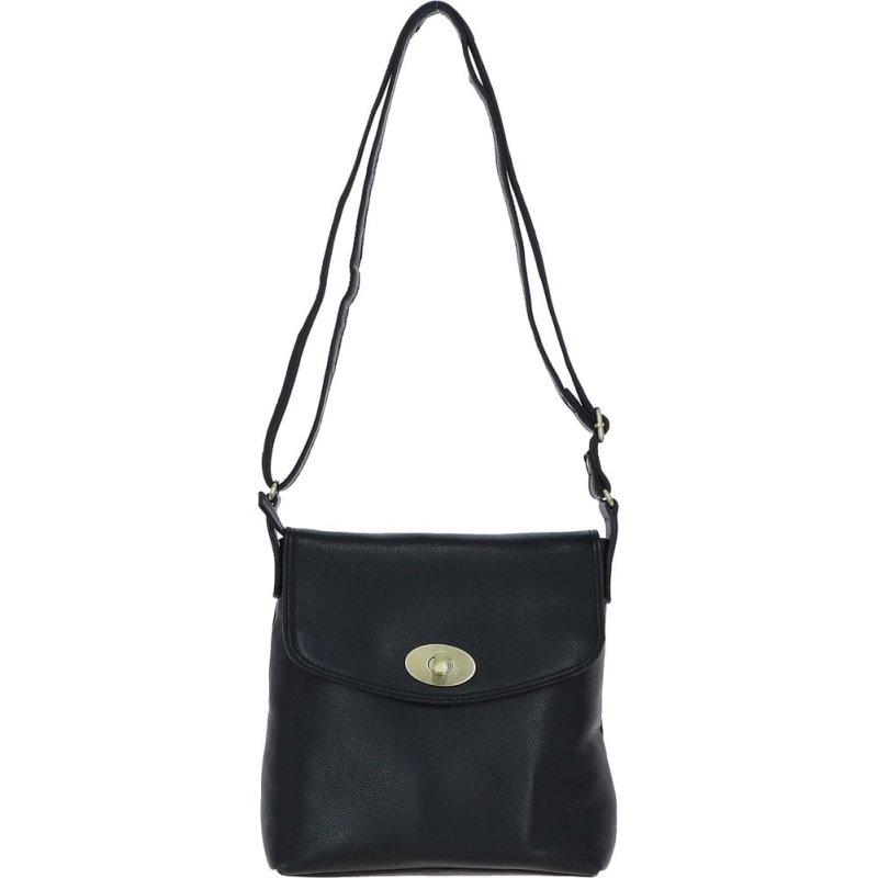 Ashwood Leather Ashwood Leather Black Crossbody Bag