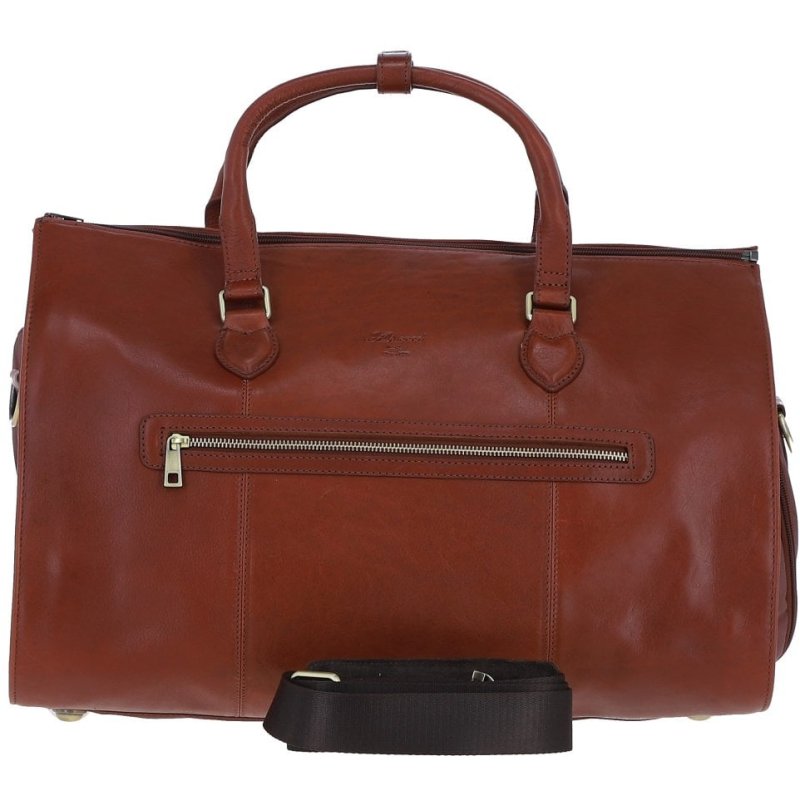 Ashwood Leather Ashwood Leather Tan Holdall With Detachable Shoulder Strap