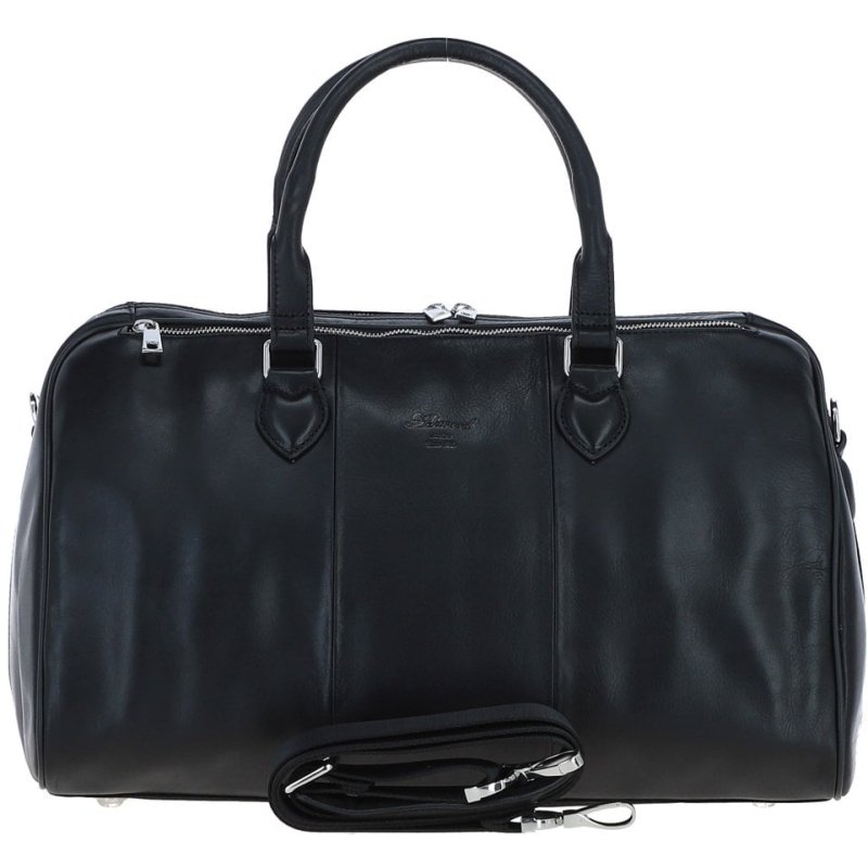 Ashwood Leather Ashwood Leather Black Duffle Bag