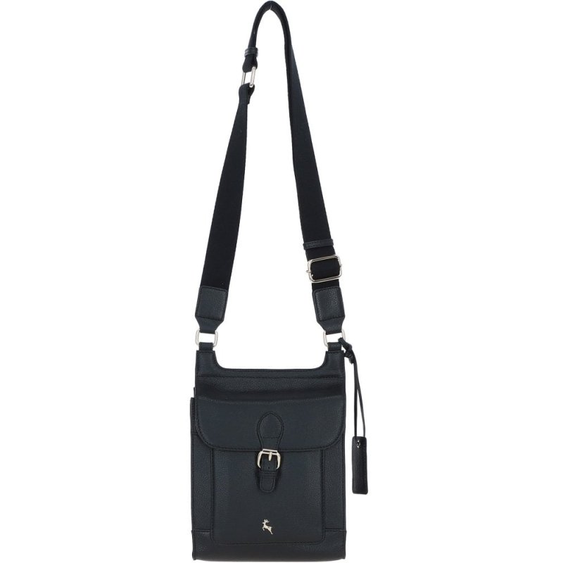 Ashwood Leather Ashwood Leather Black Crossbody Bag