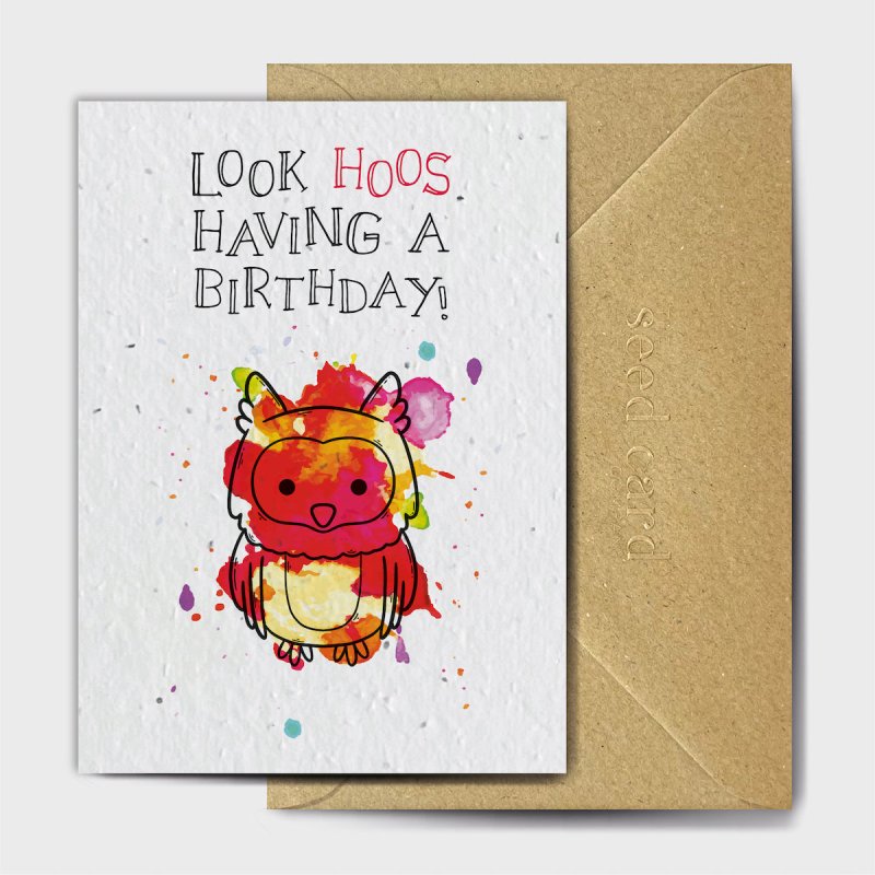 The Seed Card Company Have A Barn-Y Birthday Card