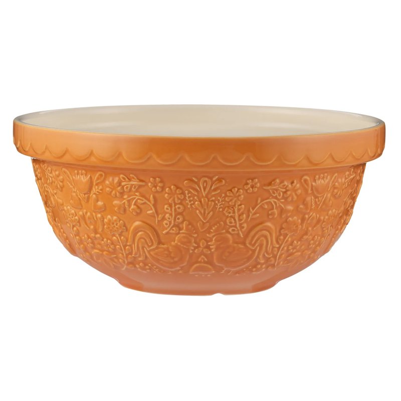 Home To Roost Orange 24cm Mixing Bowl cut out