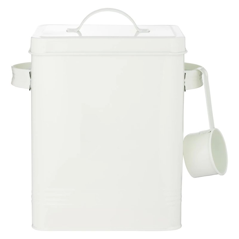 Living Cream 6L Bulk Storage With Labels cut out