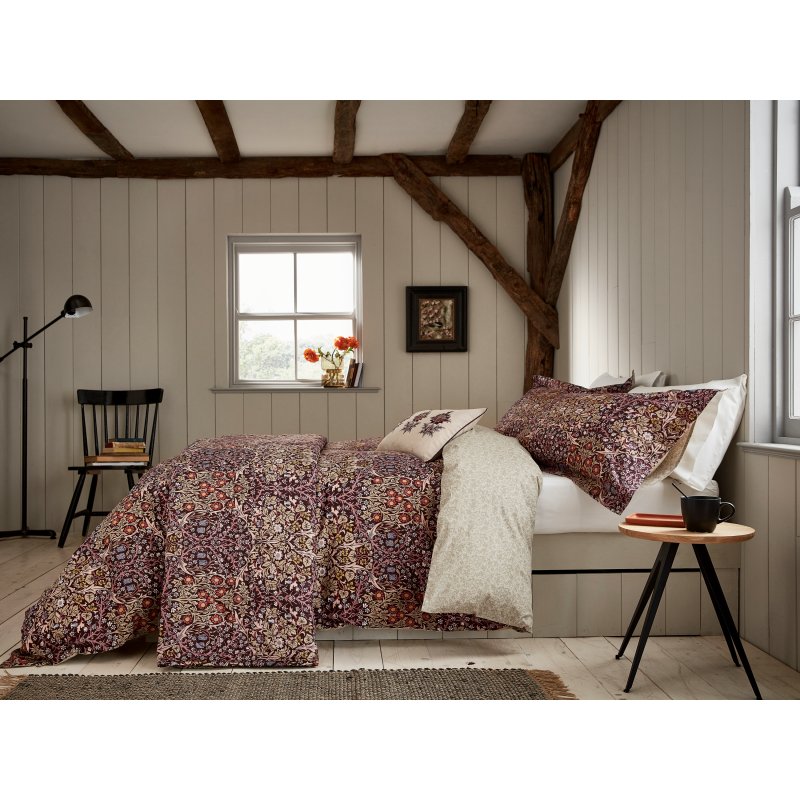 Morris & Co Blackthorn Duvet Cover Set Damson