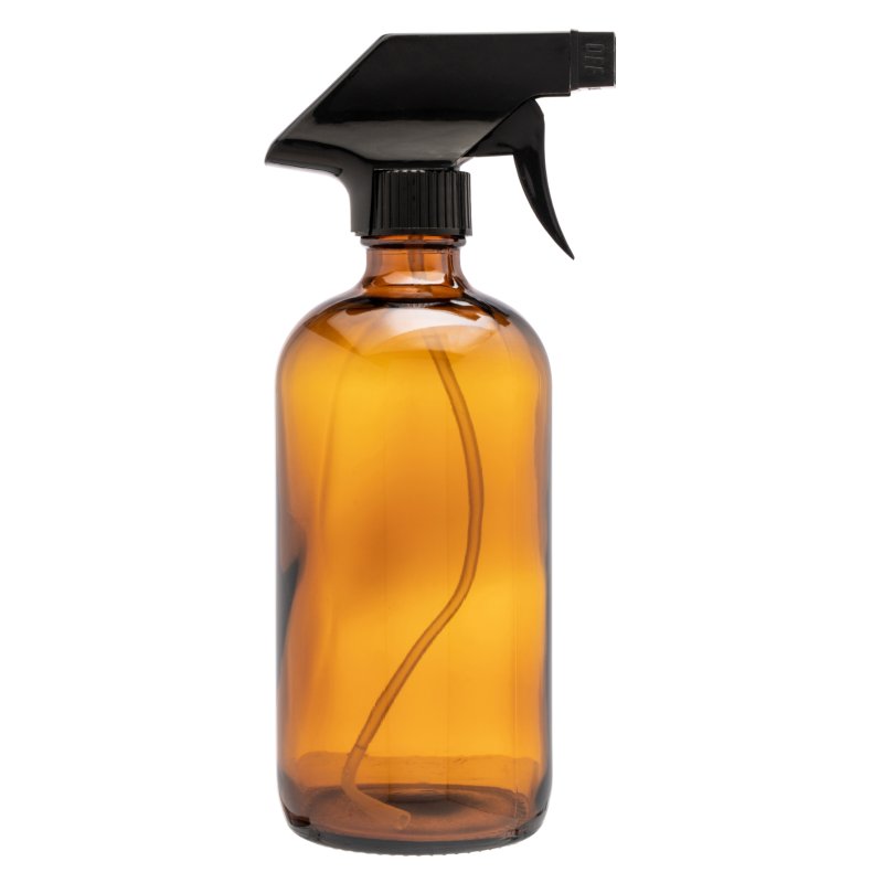 &Again Amber Glass Spray Bottle 500ml