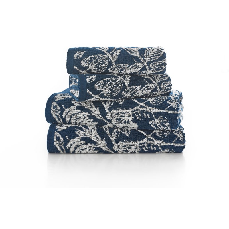 Deyongs Secret Garden Towels Navy