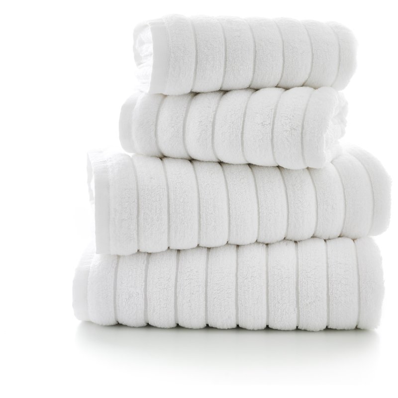 The Lyndon Company Ribbleton Towels White