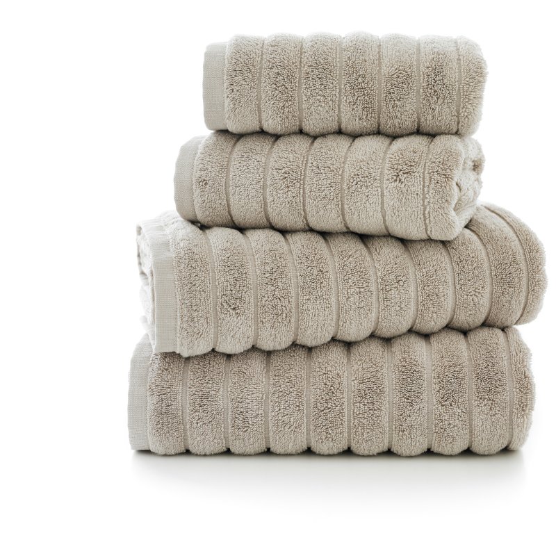 The Lyndon Company Ribbleton Towels Stone