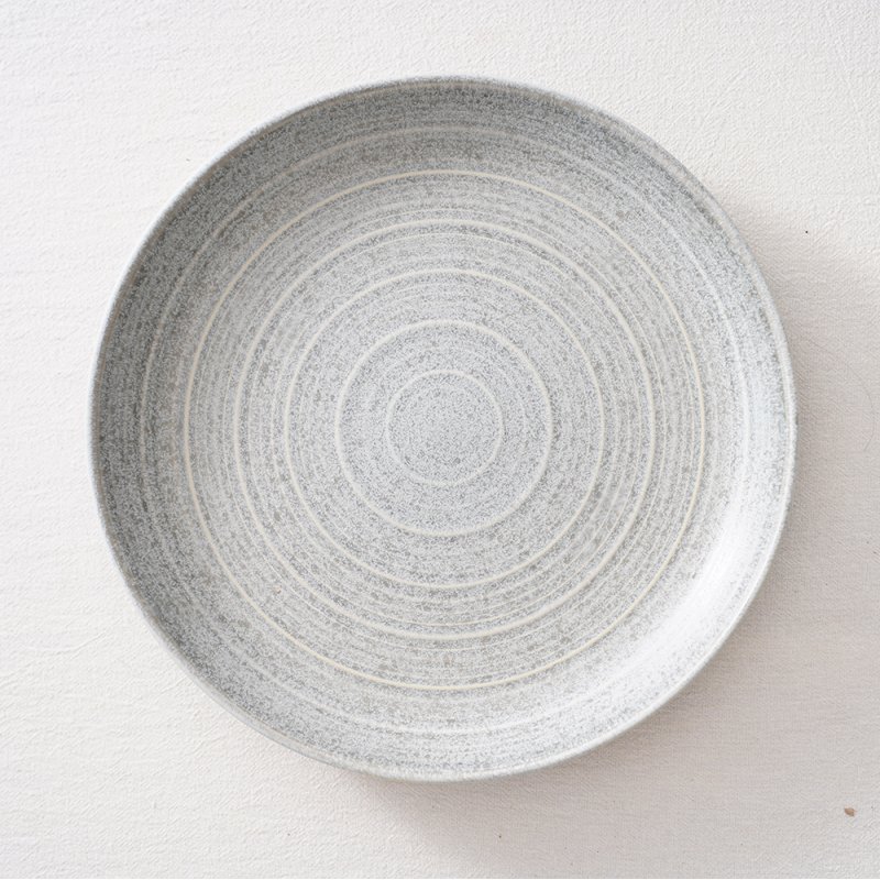 Carnaby Bloomsbury Grey Dinner Plate