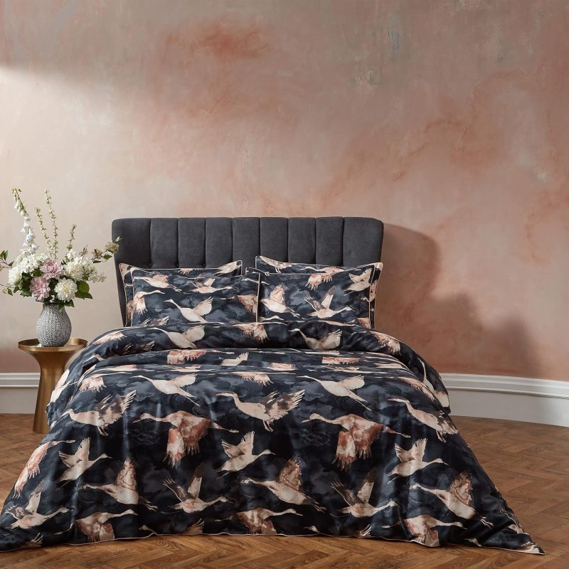 Edinburgh Weavers Flyway Ink Duvet Cover Set