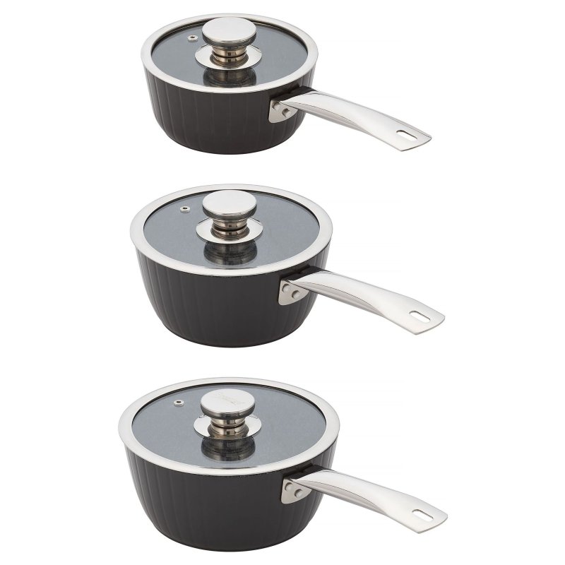 Judge Evertough 3 Piece Saucepan Set