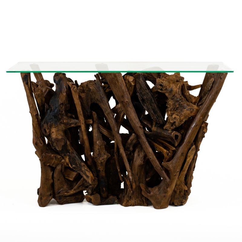 Woodland Collection Console Table on a white background