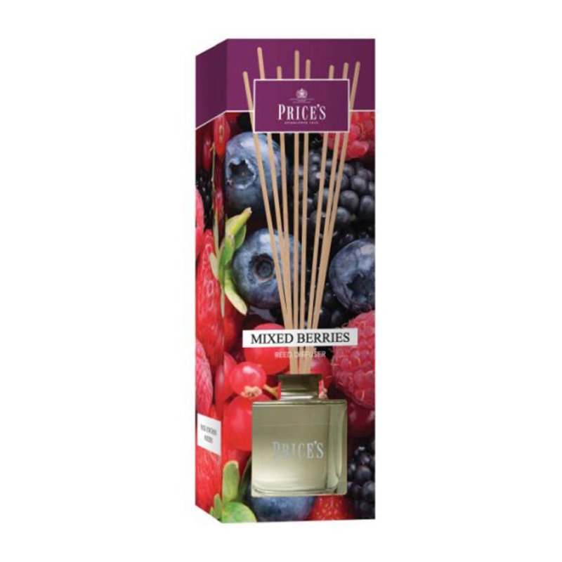 Prices Candles Mixed Berries Reed Diffuser