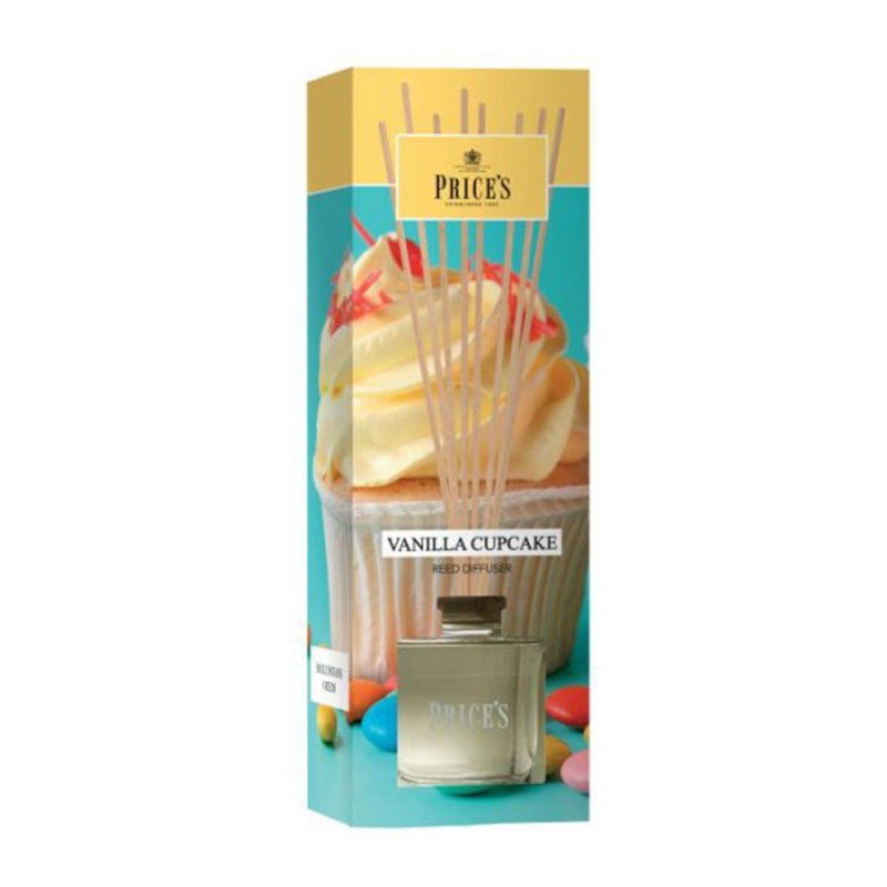 Prices Candles Vanilla Cupcake Reed Diffuser