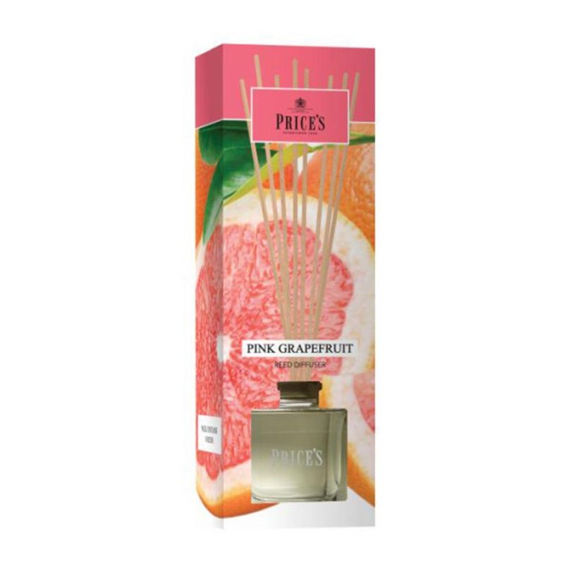 Prices Candles Pink Grapefruit Reed Diffuser