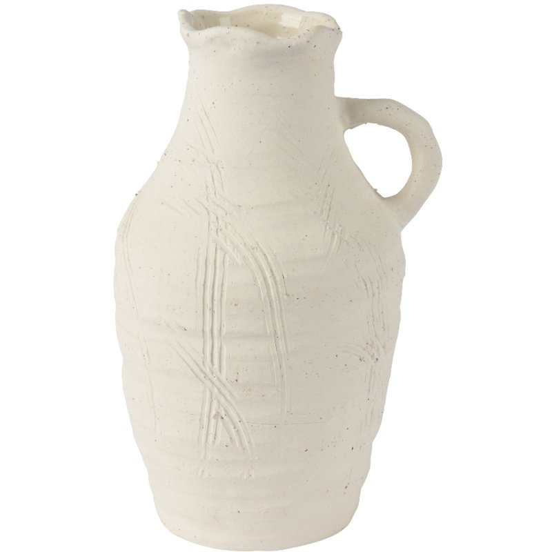 Kaemingk Kaemingk Matte Stoneware Jug with Handle