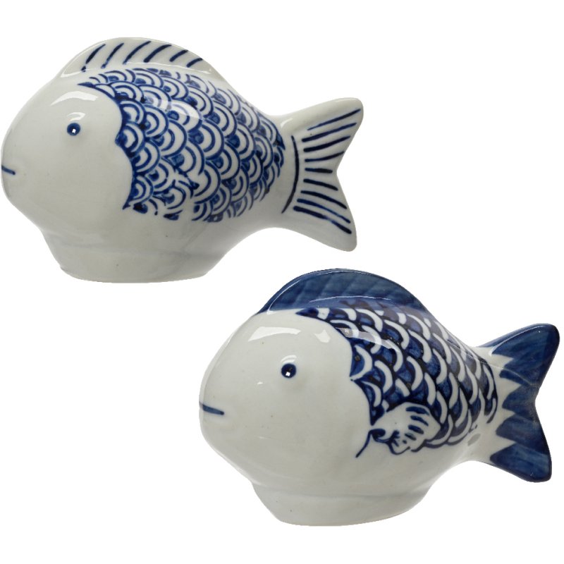 Kaemingk Kaemingk Shiny Porcelain Fish Ornament