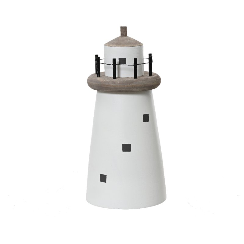 Kaemingk Kaemingk Medium Pinewood Lighthouse Ornament