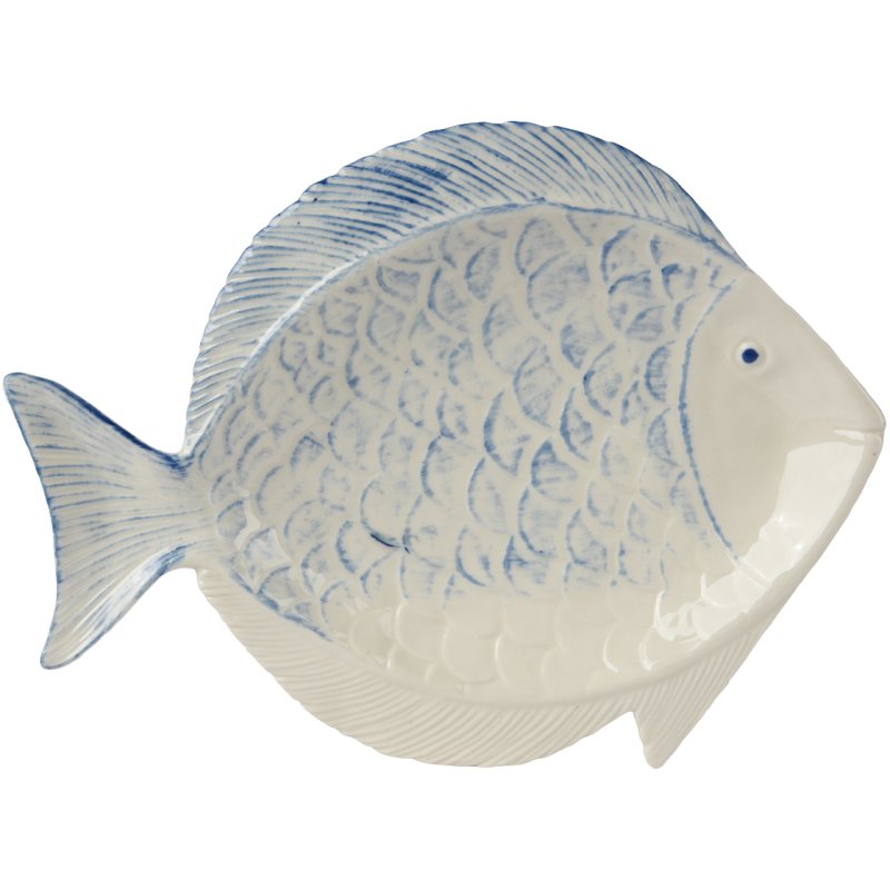 Kaemingk Kaemingk Porcelain Fish Plate