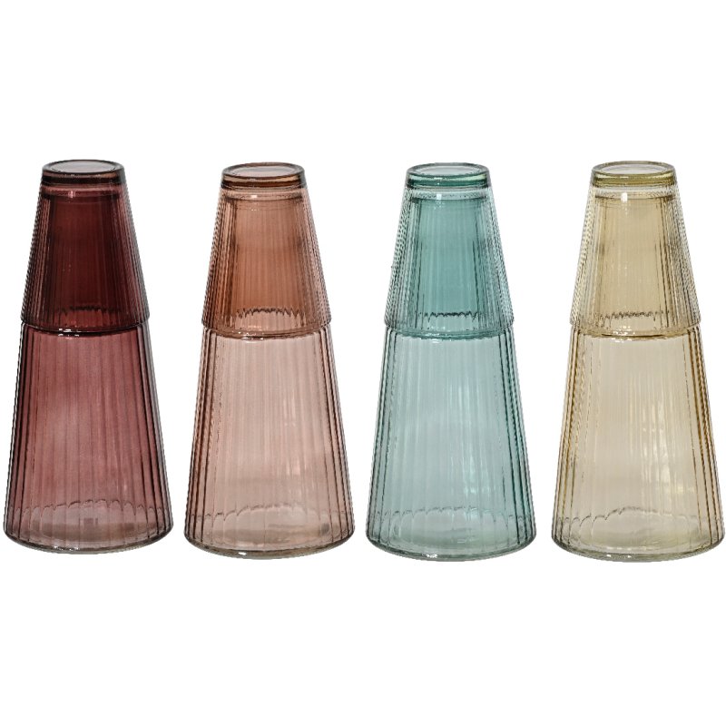 Kaemingk Kaemingk Transparent Colour Glass Carafe