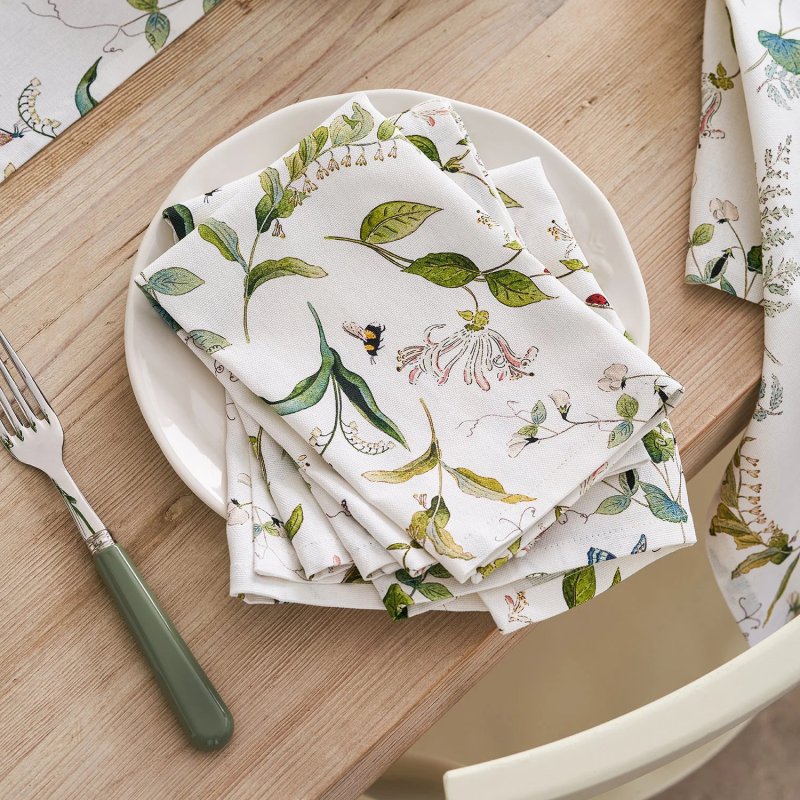 Sophie Allport Sophie Allport Wild Floral Set of 4 Napkins