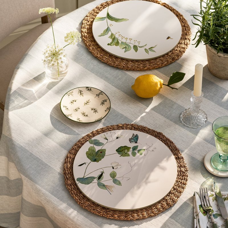 Sophie Allport Sophie Allport Wild Floral Set of 4 Round Placemats