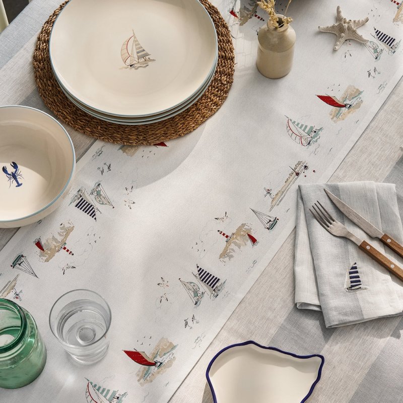 Sophie Allport Sophie Allport Coastal Boats Table Runner