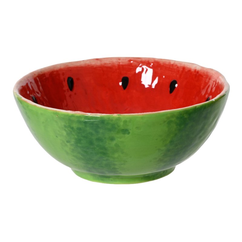 Kaemingk Dolomite Watermelon Shiny Bowl