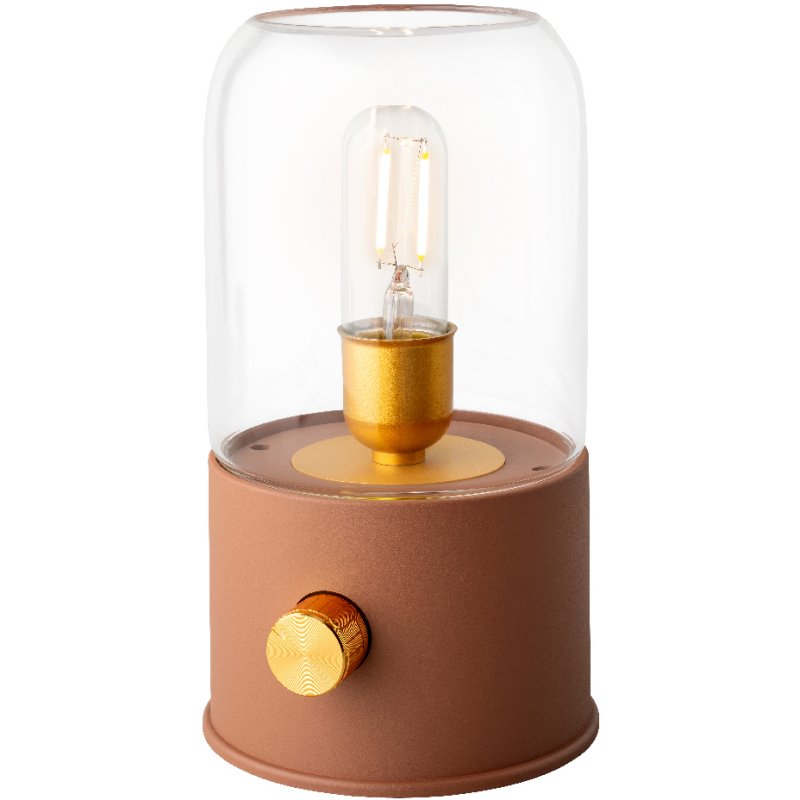 Kaemingk LED Rechargeable Indoor Camp Light Terracotta