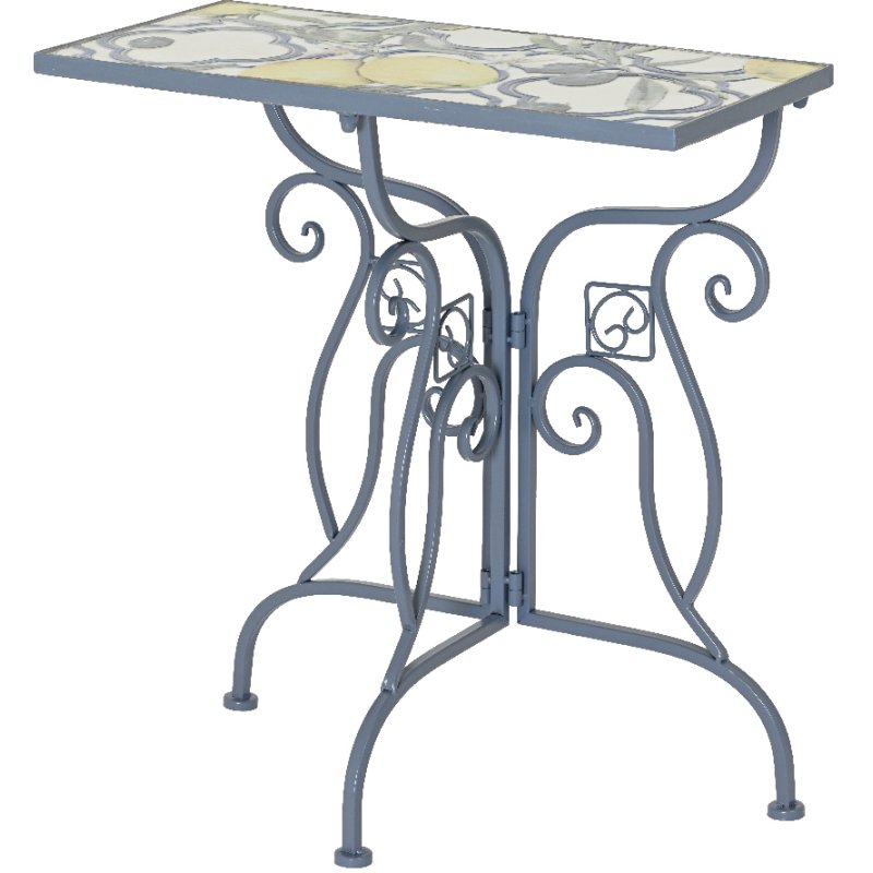 Kaemingk Sorrento Iron Outdoor Balcony Table