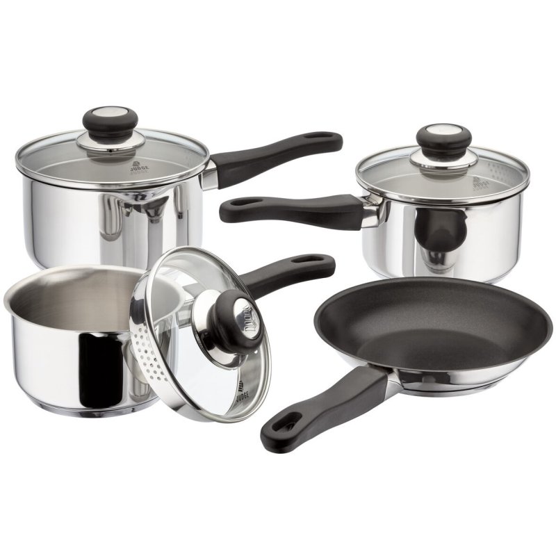 Judge Vista 4 Piece Draining Saucepan Set