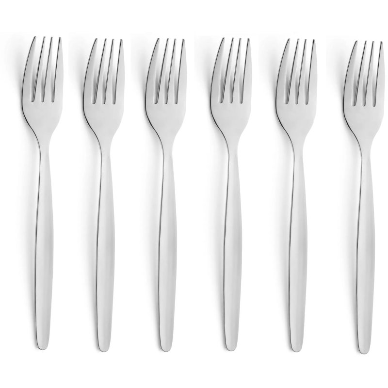 Amefa Baltics Set Of 6 Dessert Forks