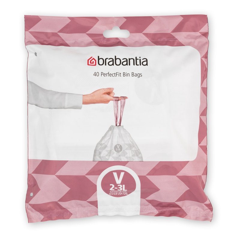 Brabantia Code V 3 Litre 40 PerfectFit Bags