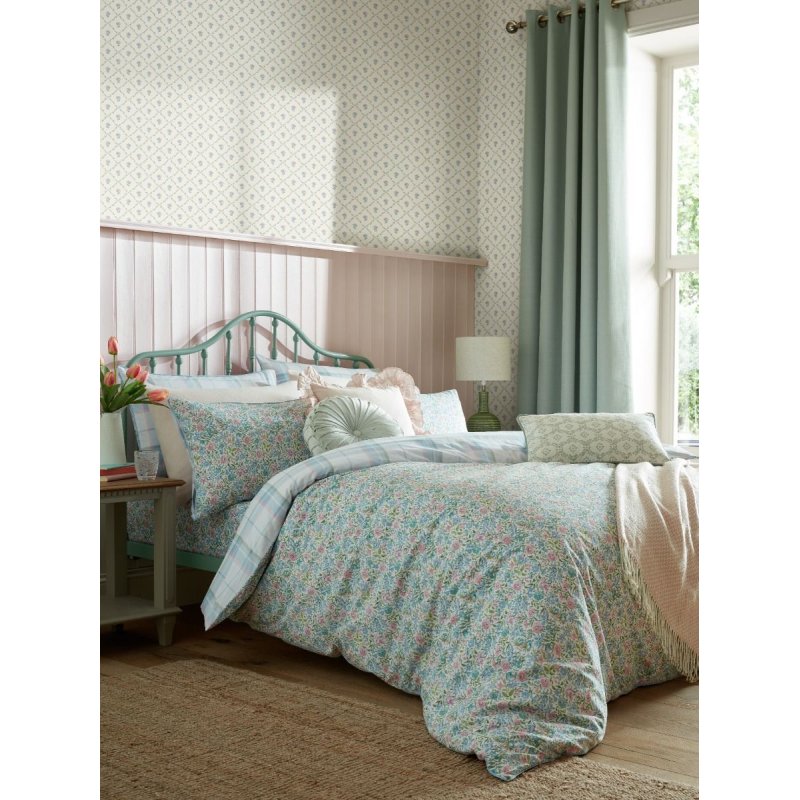 Laura Ashley Laura Ashley Sherston Powder Blue Duvet Cover Set