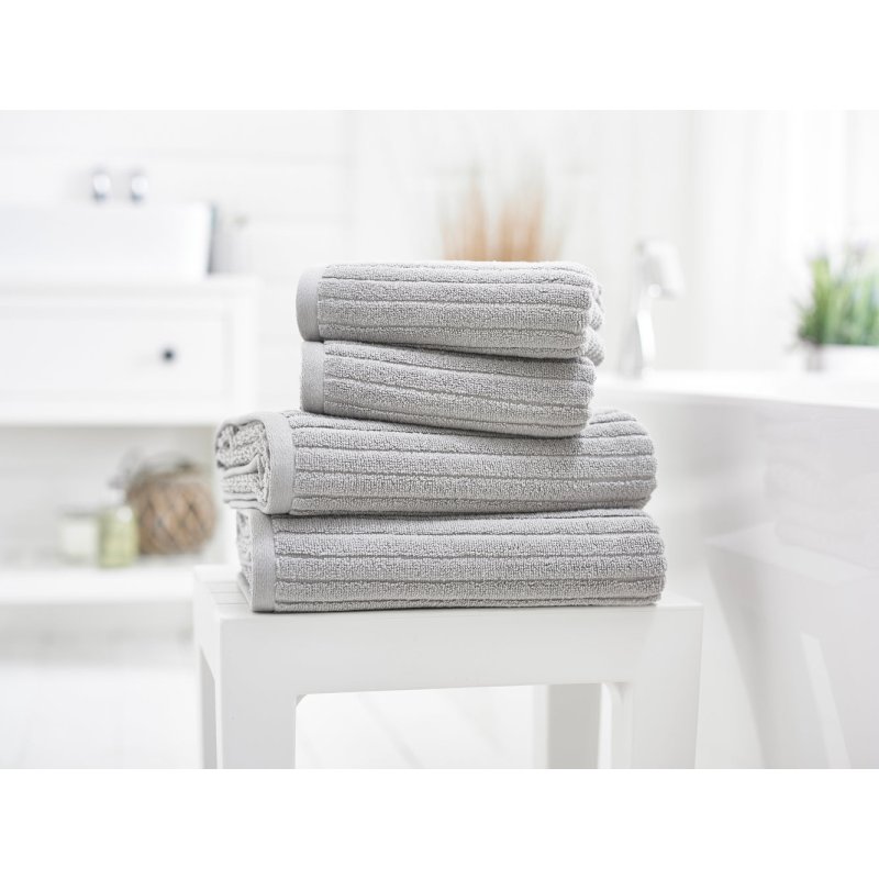 Deyongs Rialto Ribbed Towels Cloud