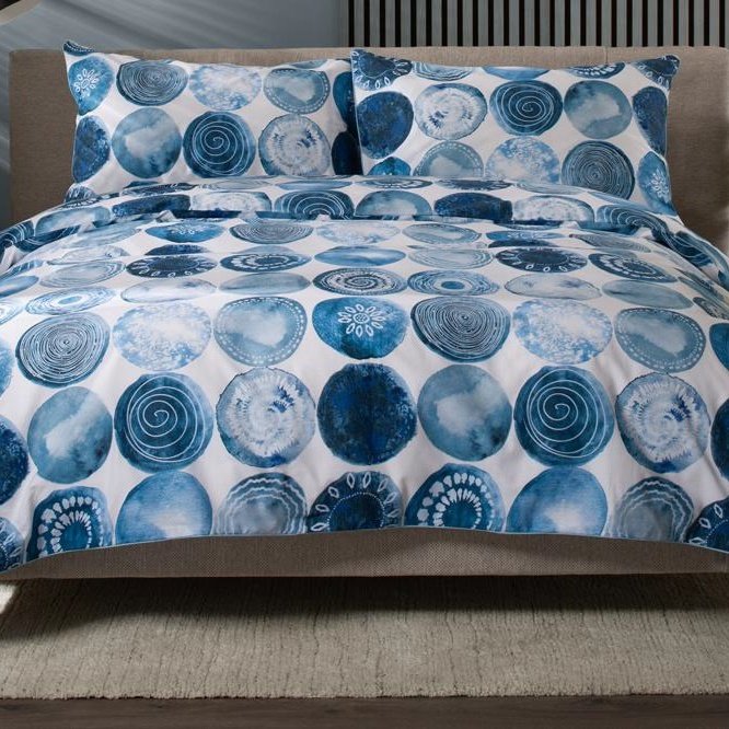 Lobster Creek Lobster Creek Blue Shells Duvet Set