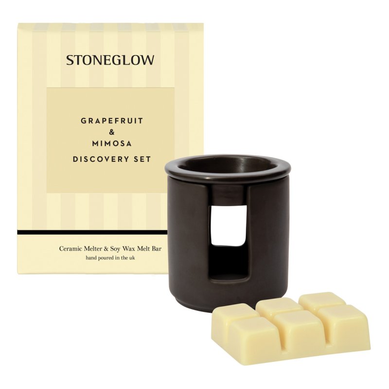 Stoneglow Grapefruit & Mimosa Wax Melter & Soy Wax Melt Bar