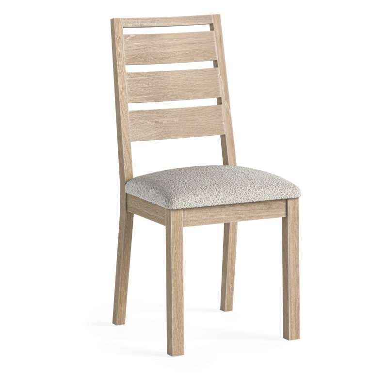 Cottage Collection Dining Chair Pair In White oak