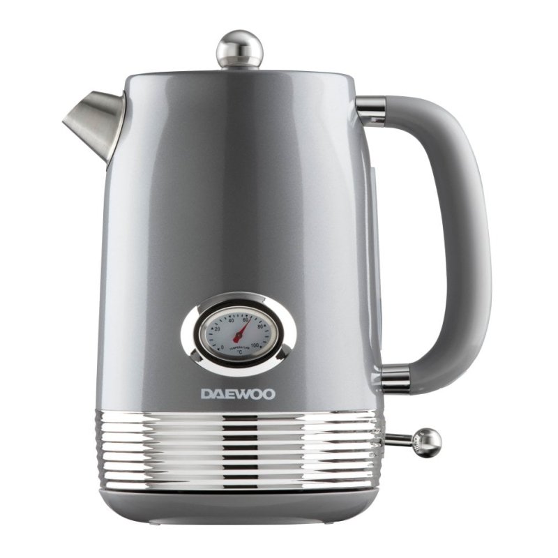 Daewoo Denver 1.5L 3kw Kettle Smoked Grey