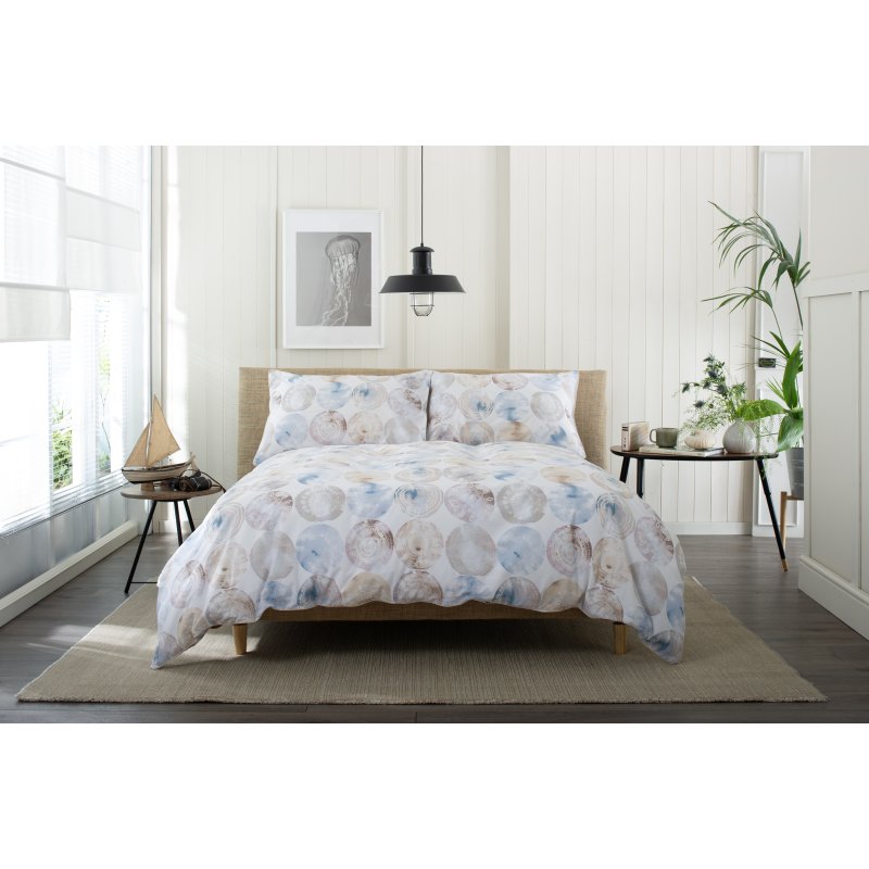 Lobster Creek Lobster Creek Pearl Shells Duvet Cover Set