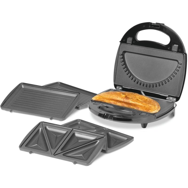 Daewoo 3 In 1 Sandwich Panini Crimp Maker