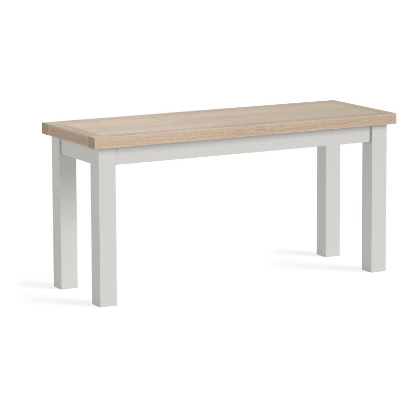 Cottage Collection Bench In Grey In Grey