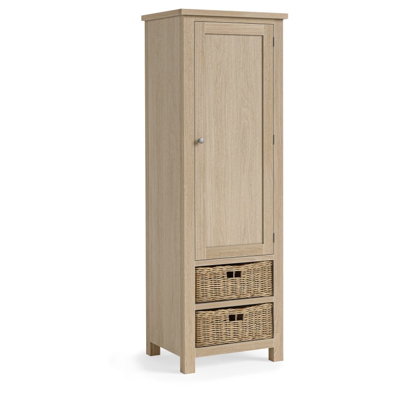 Cottage Collection Larder Unit In Oak