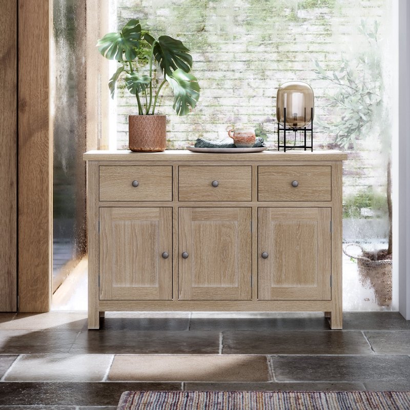 Cottage Collection Large Sideboard In Oak